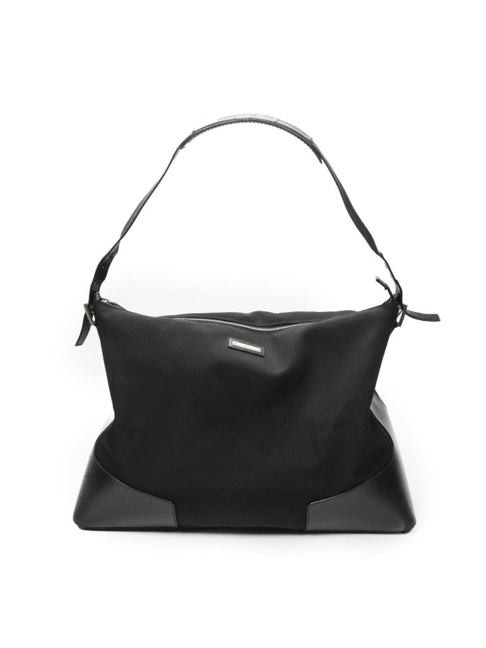 Gucci Large Duffle Black Nylon Canvas